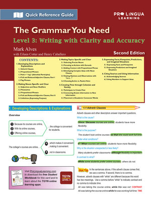 cover image of Writing with Clarity and Accuracy